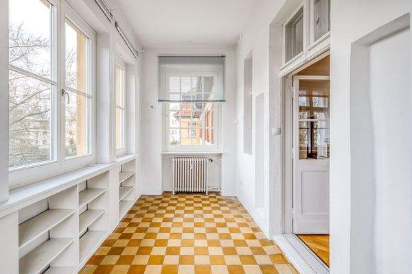 Loggia als Wintergarten