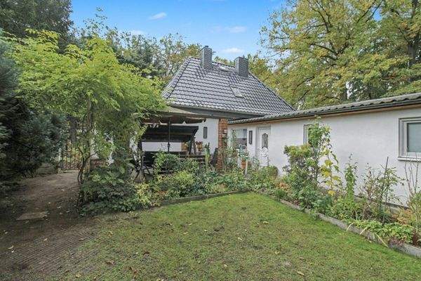 rückseitige Objektansicht