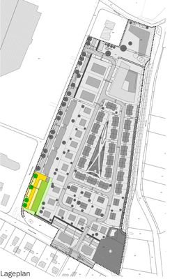 Lageplan Gewerbe Ladeneinheit