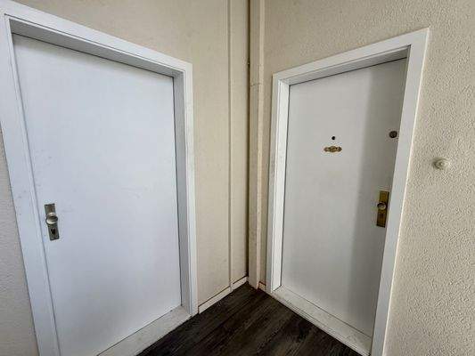 Wohnungstür + Tür zum Abstellraum