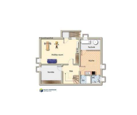 Grundriss Untergeschoss