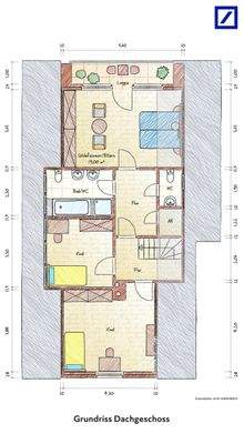 Grundriss Dachgeschoss