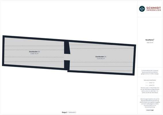 Grundriss 2. OG Nebengebäude Hausnummer 17