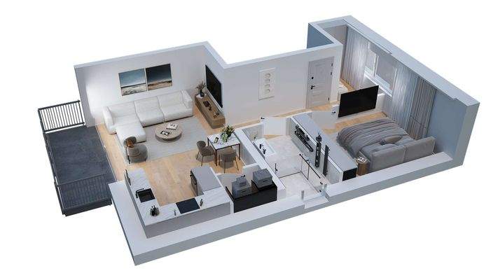 Haus 17a Obergeschoss