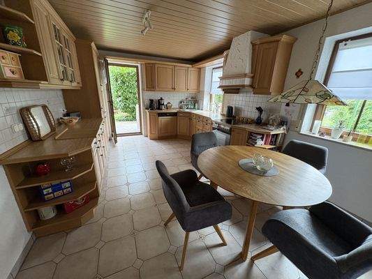 Wohn/- Essküche mit Zugang Südterrasse