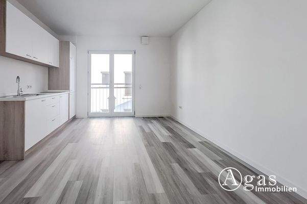 Küche Wohn- und Schlafbereich