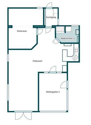 Grundriss Skizze Nebengebäude