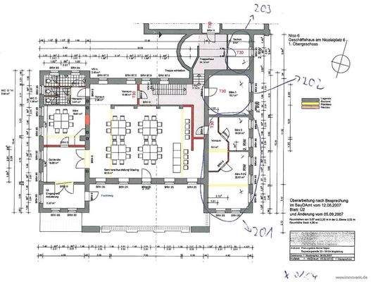 Grundriss Obergeschoss Nicolaiplatz