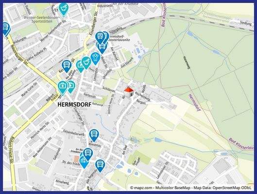 Geolyzer Kartenausschnitt