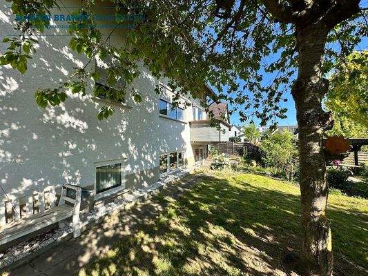 Rückseite des Hauses