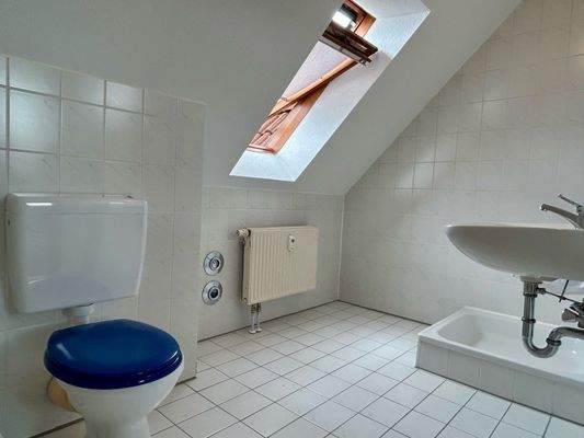 Duschbad mit WC in der 2. Ebene