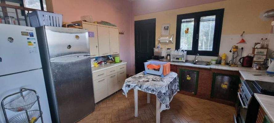 Kreta, Agia Pelagia: Freistehendes Haus mit traumhaftem Meerblick zu verkaufen