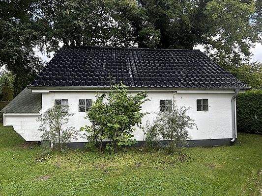 Umgebautes Stallgebäude mit Sauna