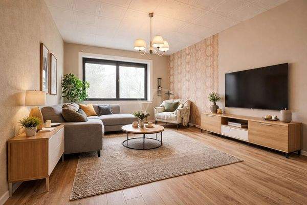 KI optimiertes Wohnzimmer