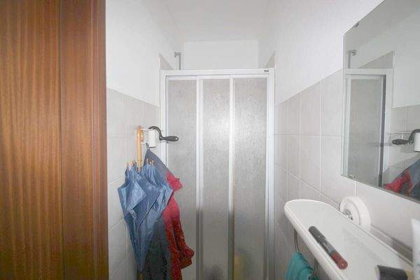 Gäste-WC mit Dusche Eingangsflur EG