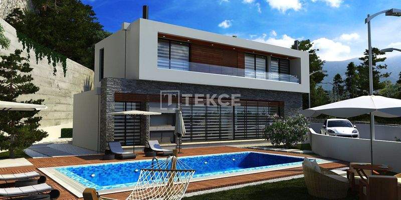 Detached Villas in a Complex with Private Pools in North Cyprus