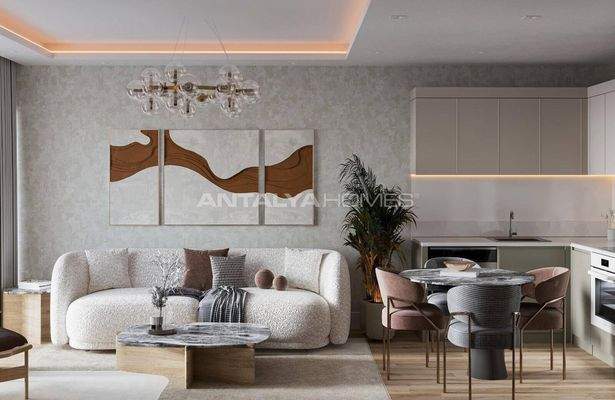 Brand New Apartments in a Complex with Pool in Antalya