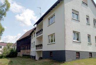Außenansicht mit Balkone