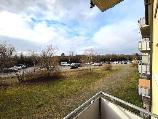 Ausblick Balkon