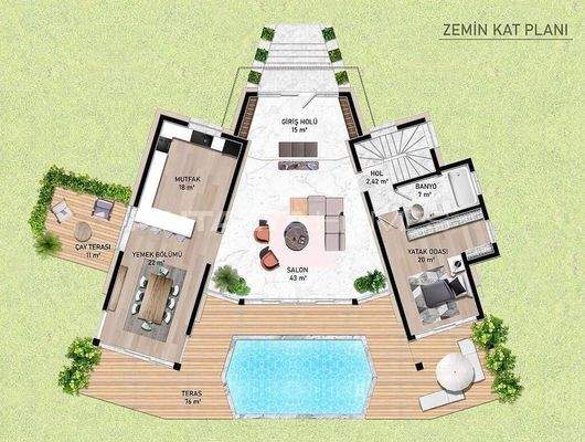 Modern Detached Villas at Advantageous Prices in Bodrum