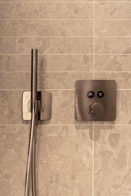 Detailaufnahme Dusche