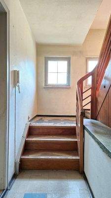 Treppe zur Zwischenetage im OG