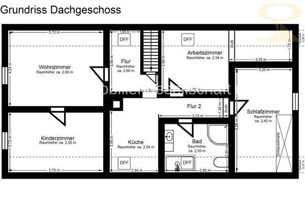 Grundriss Dachgeschoss