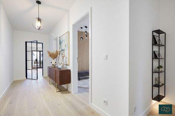 Flur,  Visualisierung mit KI