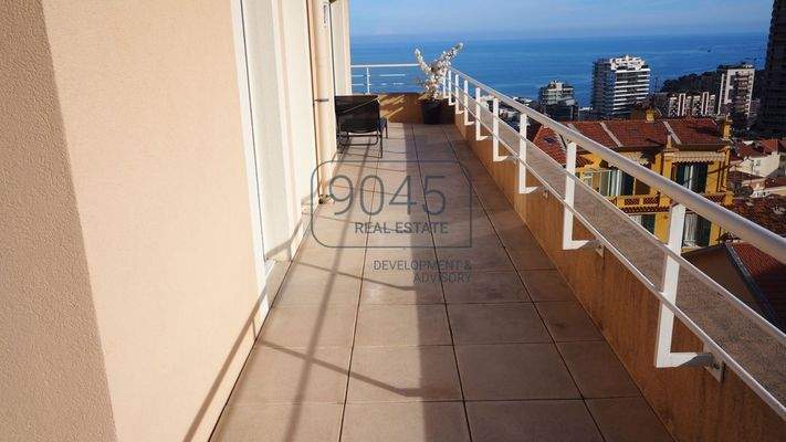 Exklusives Penthouse mit Panoramablick auf Monaco – Beausoleil