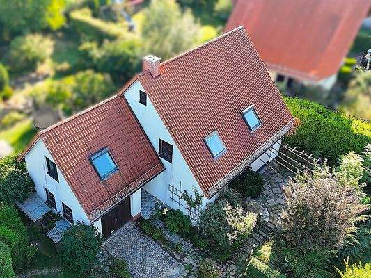 Haus Luftansicht