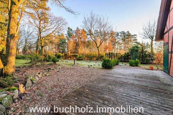 Terrasse am Wohnzimmer