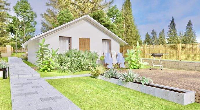 Außen Visualisierung Gartenhäuschen