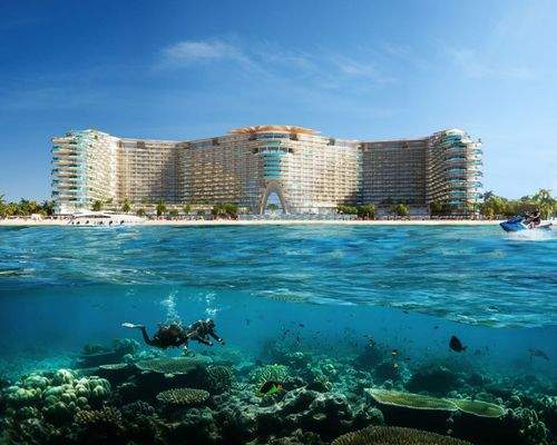 Luxury lodging and underwater exploration