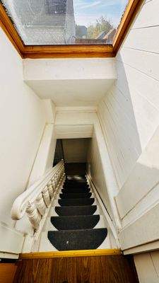 Blick von Treppe zum EG