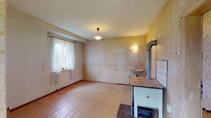 ehemalige Küche im Obergeschoss