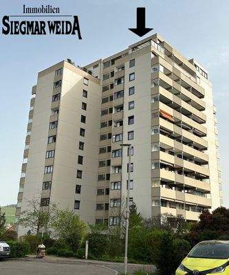 Hauptansicht Hochhaus