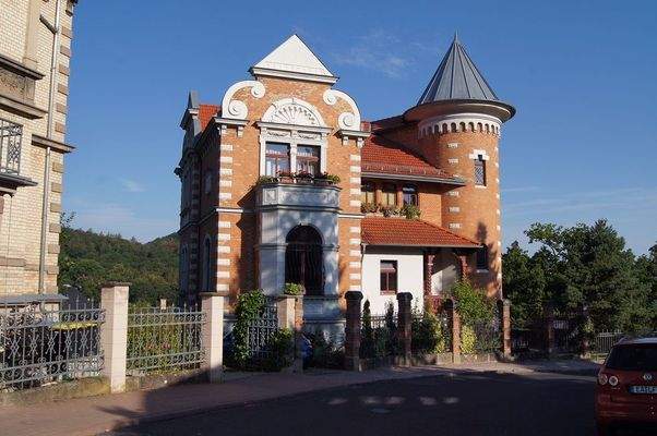 Ansicht - vor Sanierung der Giebel