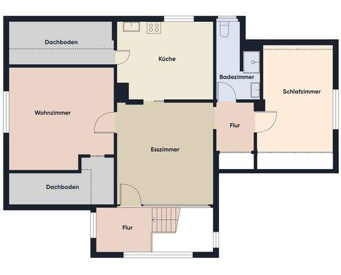 Grundriss ohne Maßstab - 2. OG