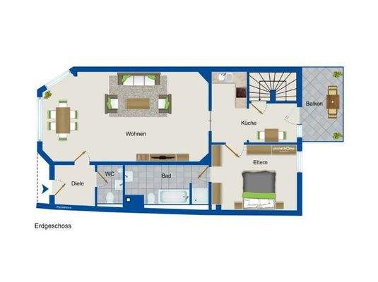 Grundriss Erdgeschoss