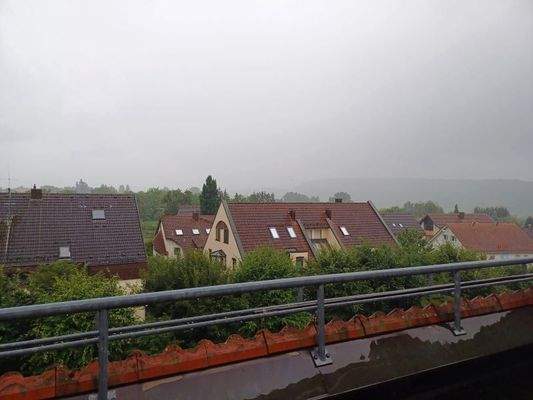 Blick von der Dachloggia im 2.DG