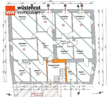 Grundriss OG Wohnung