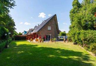 Hausansicht Garten 