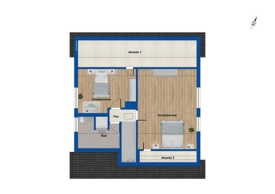 Grundriss Dachgeschoss