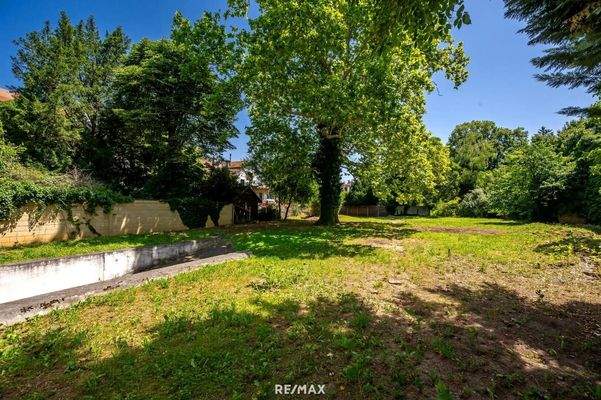 weitläufiger Garten