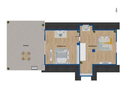 Grundriss Dachgeschoss