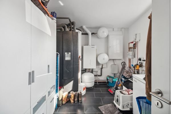 Blick in den HWR mit ca. 11 m² Größe
