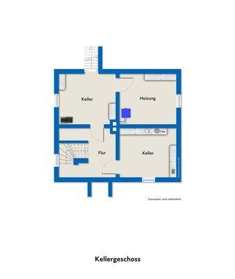 Kellergeschoss (Teilkeller)