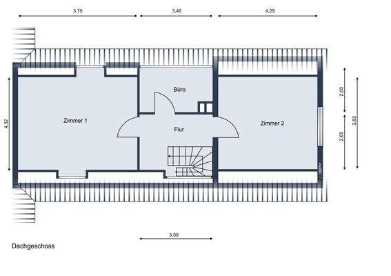 Grundriss Dachgeschoss