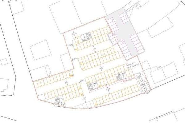 Tiefgaragenplanung - städtebaulicher Entwurf