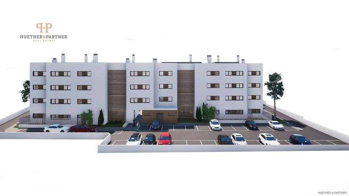 Fassade Parkplatz